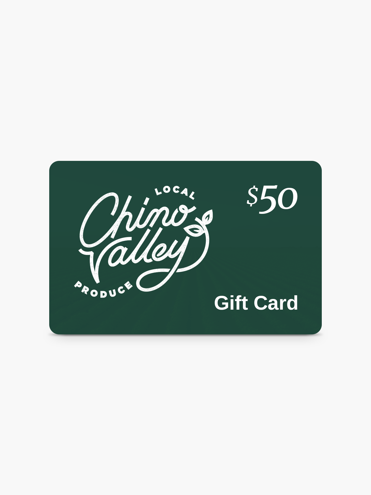 Digital Gift Card